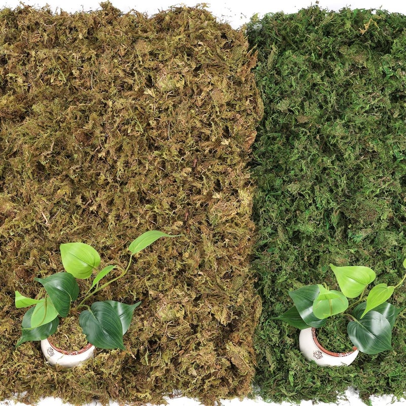 MAPVOLUT Store Artificial Moss - 45.86 OZ (2.89LB) - Premium Fake Moss Versatile for Crafts & Décor - Natural Look, Low Maintenance, Perfect for Fairy Gardens, Terrariums, Wedding Decor & Faux Potted Plants - Image 1